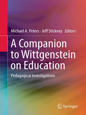 cover image of A Companion to Wittgenstein on Education
